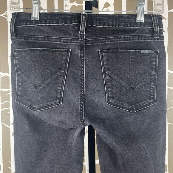 Hudson Krista Super Skinny Black Wash Jeans 26 - Picture 5 of 11